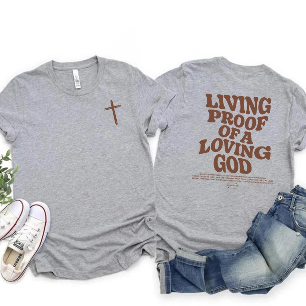 Quiet Blossom - Aesthetic Christian T-Shirt 