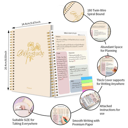 Daily Bible Study Journal - S.O.A.P Method Bible Study Supplies